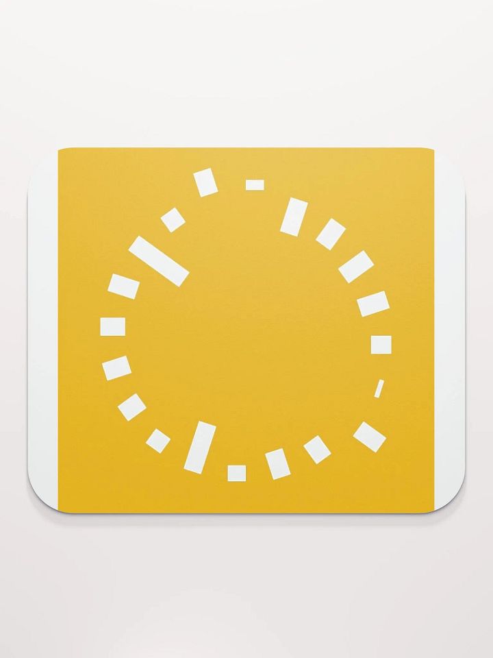 Clock Geometric Harmony Mouse Pad product image (2)