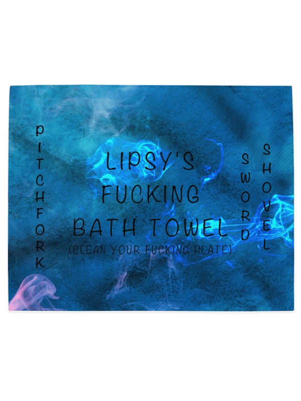 LIPSYS FUCKING BATH TOWEL product image (2)