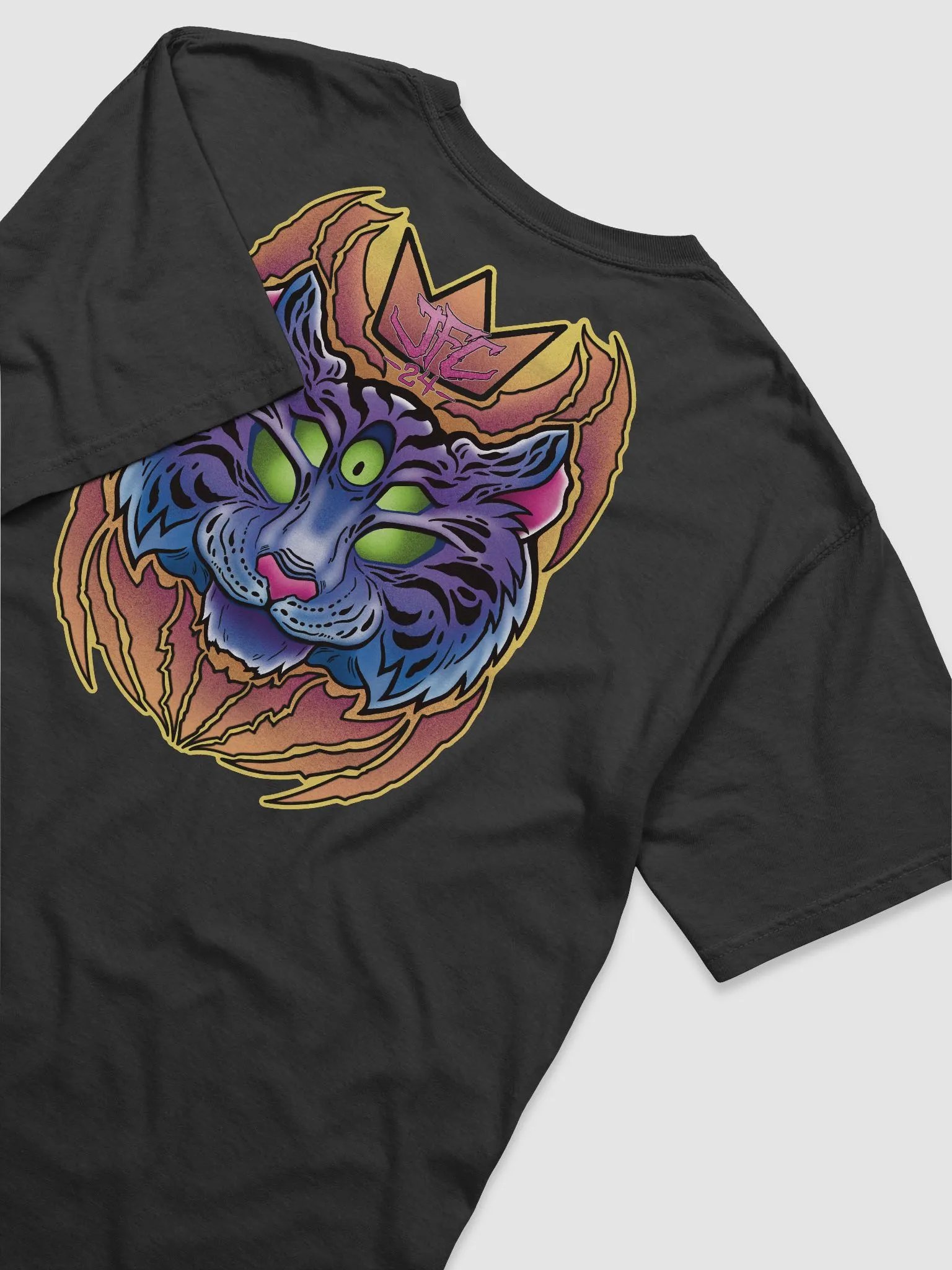 Tiger King -24- (Back Design on Heavyweight T-Shirt) product image (4)