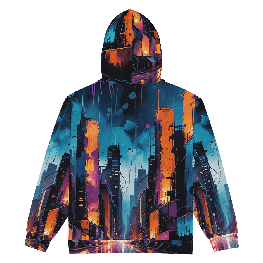 Abstract City 1 Unisex Hoodie product image (2)