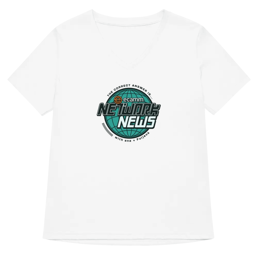 Ecamm Network News T-Shirt (Women's Cut) product image (5)