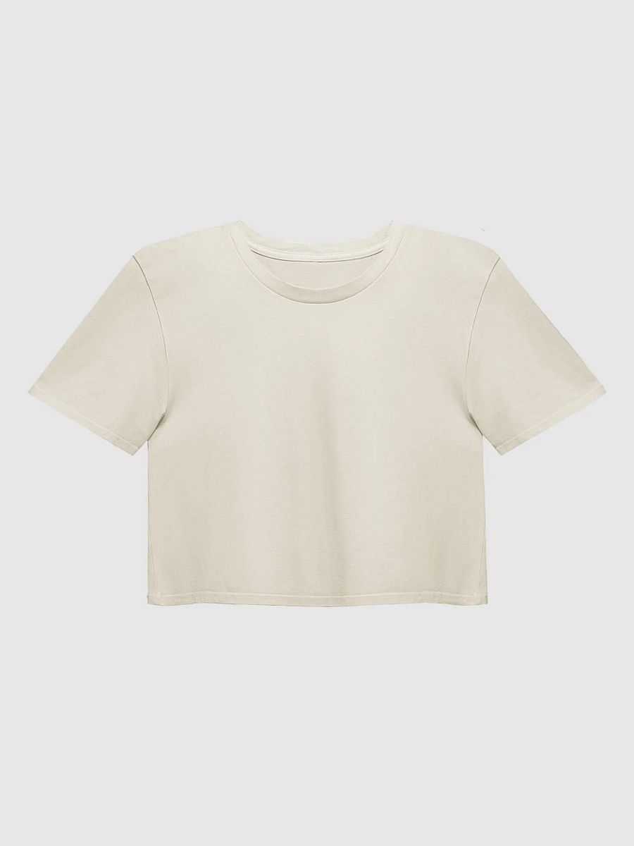 TDS Music - Women's Premium Cotton Crop Top with Graphic Grove Tree Design product image (4)