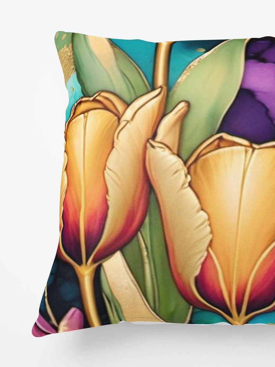 Vibrant Tulip Dreams Pillow product image (5)