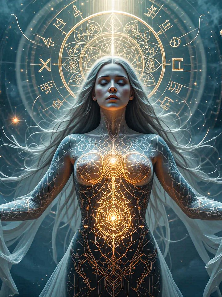 Eternal Silence of the Zodiac Priestess | 1-Hour Ambient Meditation Music product image (1)