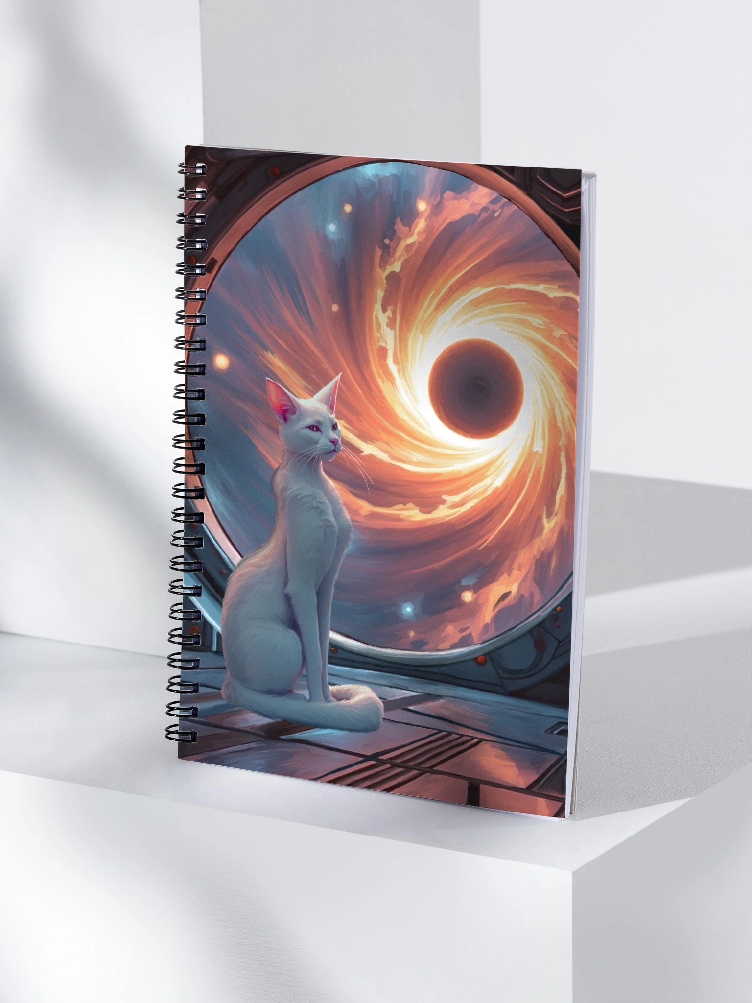 Dark Blackest Light Notebook product image (4)