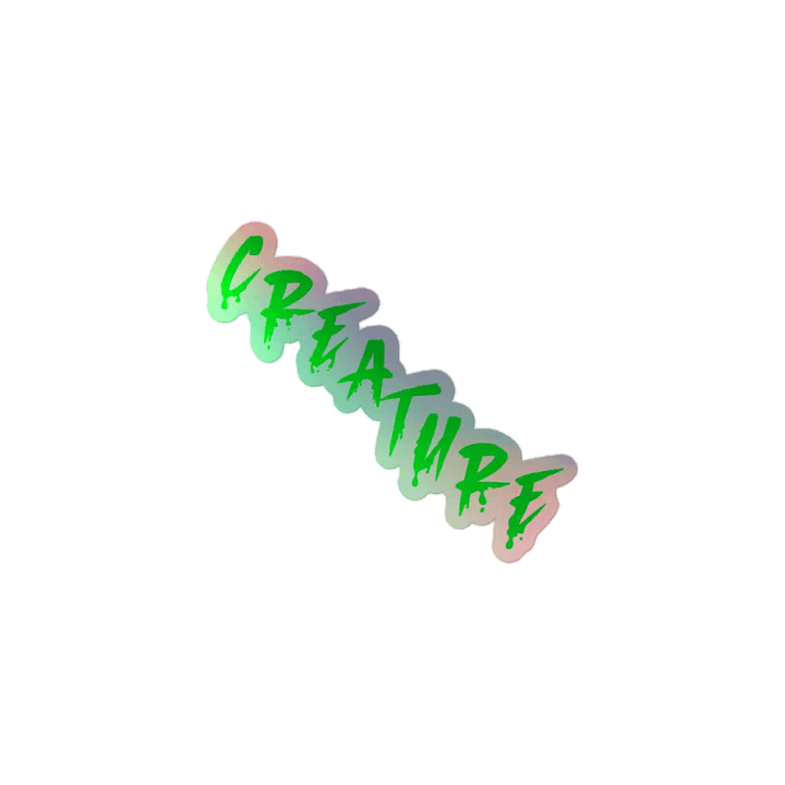 Creature Holographic Sticker product image (1)
