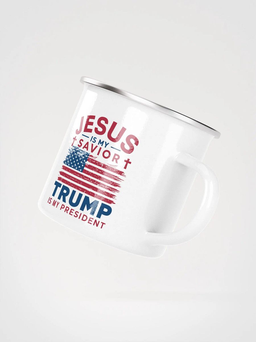 Patriotic Campaign Enamel Mug product image (3)