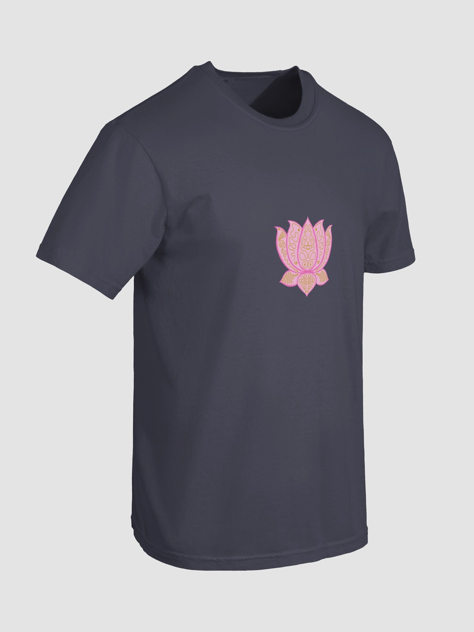 Golden Lotus Symmetry T-Shirt product image (8)