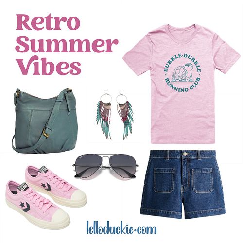 ☀️ Retro Summer Vibes! ☀️

Step into summer with effortless style in this trendy and comfortable look! Featuring the playful ...