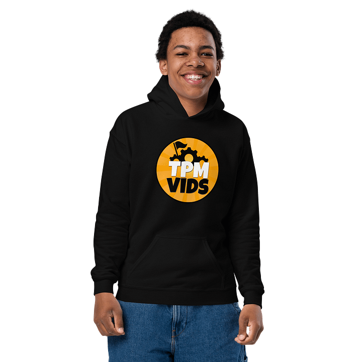 TPMvids Classic Logo- Youth Hoodie product image (2)