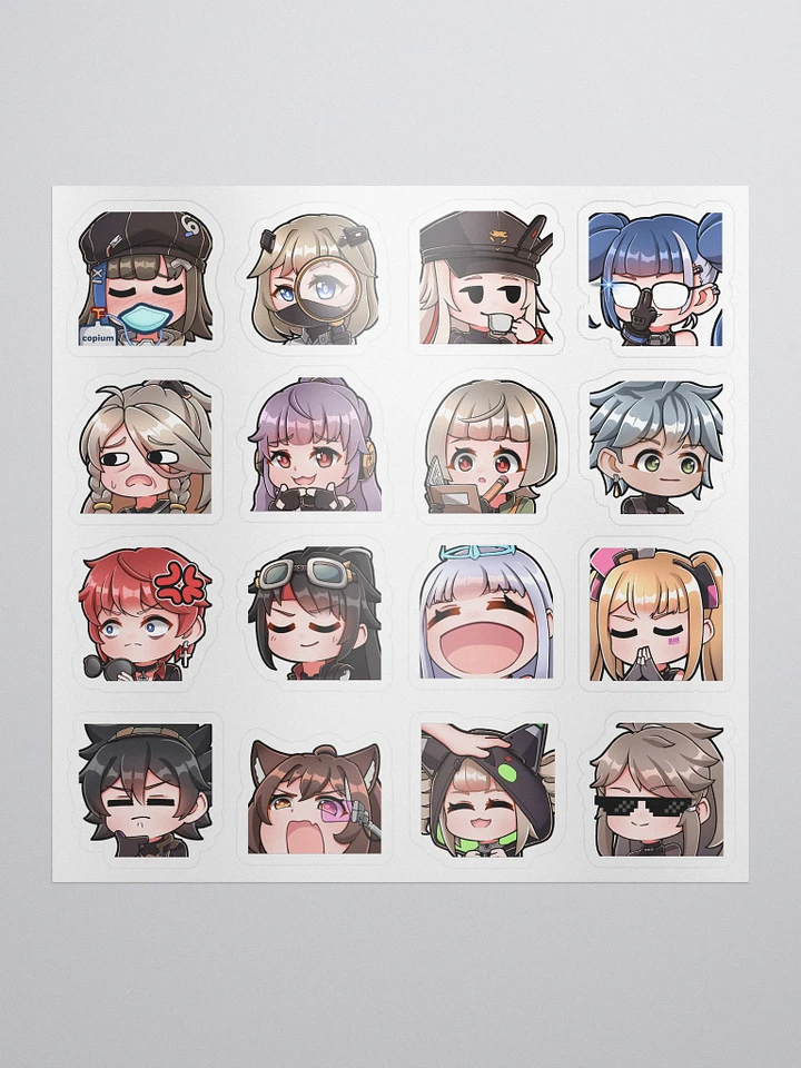 Stickers - Aida Cafe Emojis (version 2) (Tower of Fantasy) product image (1)