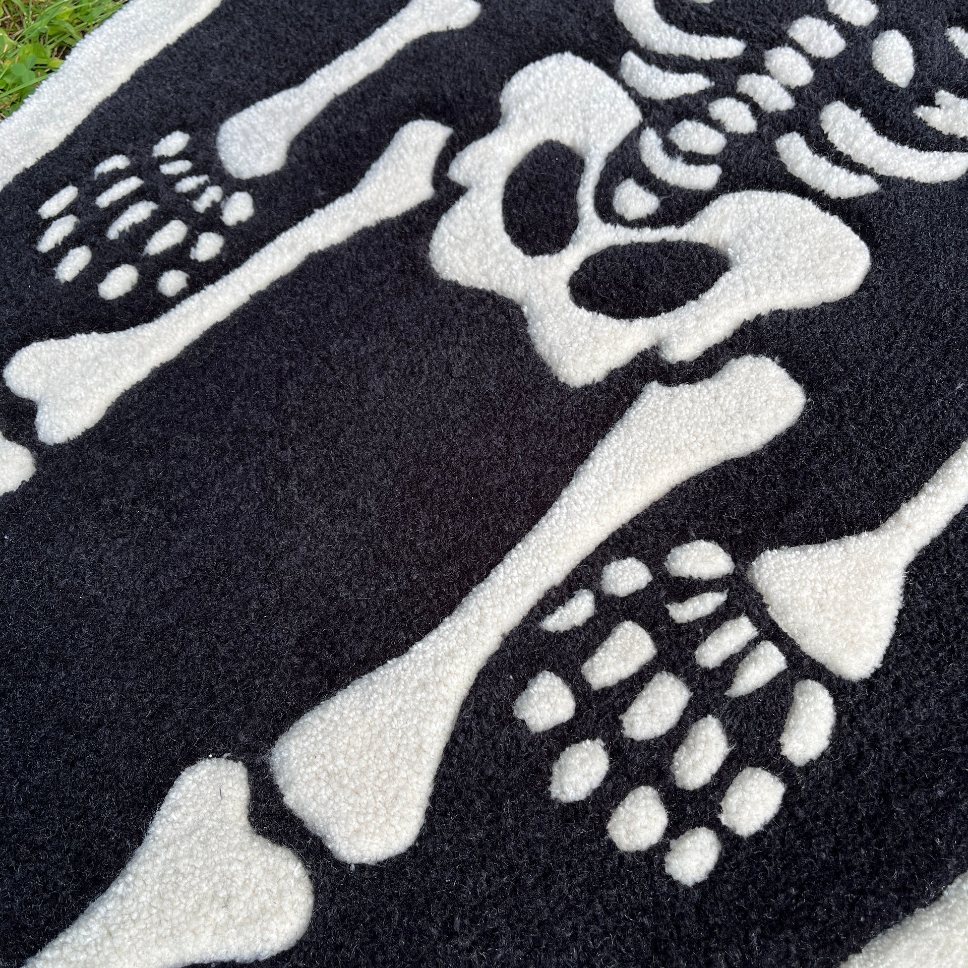 Full Skeleton Coffin Rug product image (4)