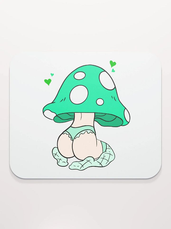 Mushroom Baddie Desk Mat - Teal product image (2)