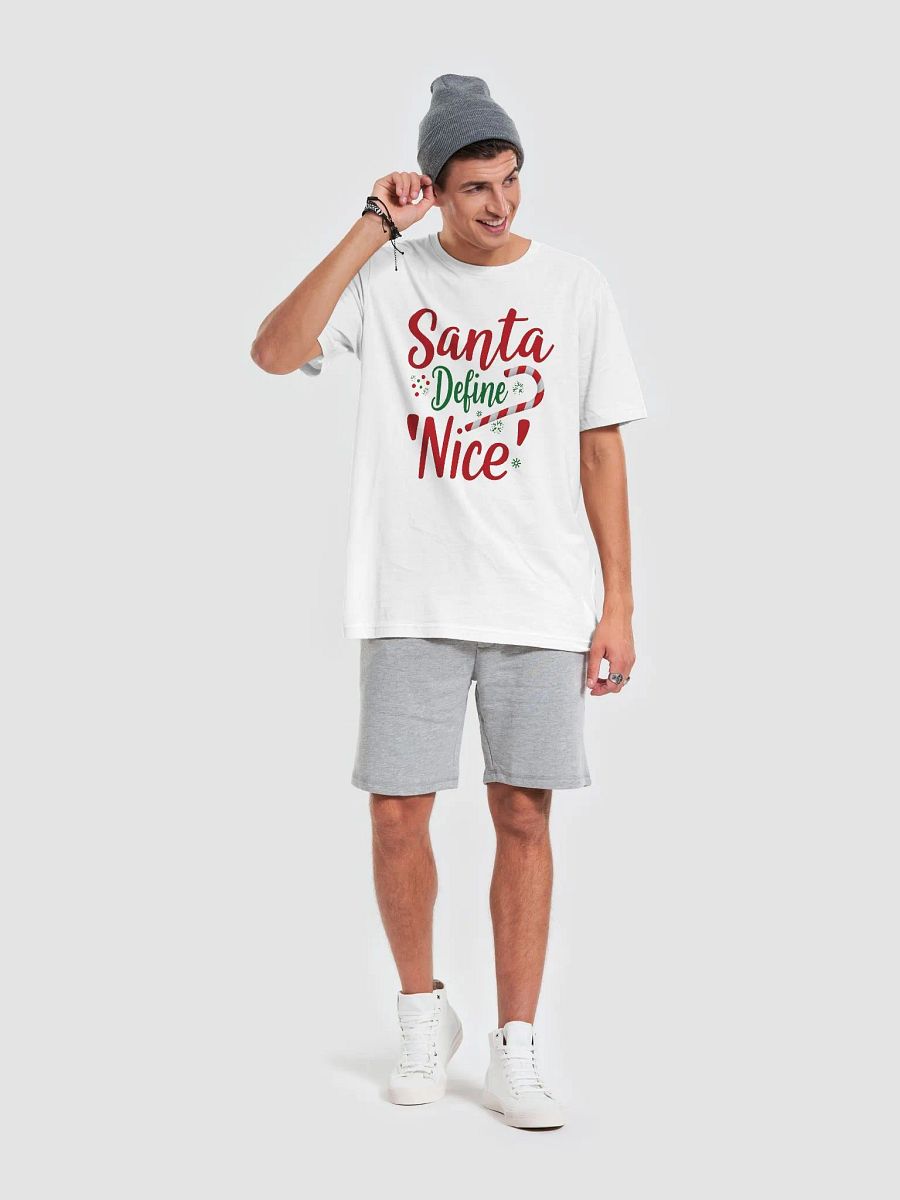 Santa Define Nice T-Shirt product image (3)