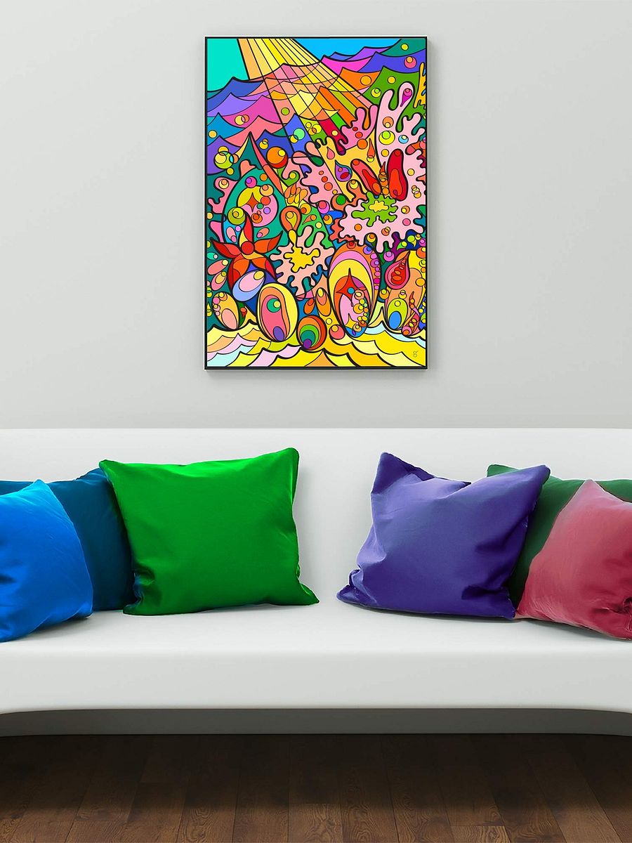 Vibrant Matte Poster Print - Undersea product image (6)