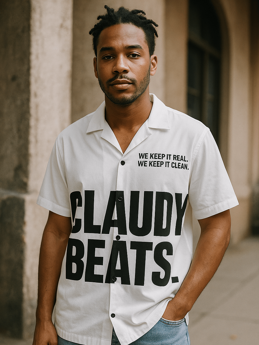 CLAUDY BEATS TROPICAL BREEZE HAWAIIAN SHIRT product image (6)