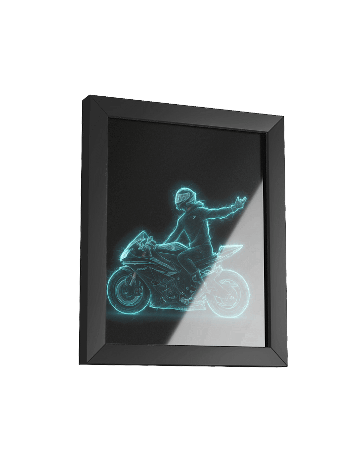 Neural Riders Framed Poster product image (9)