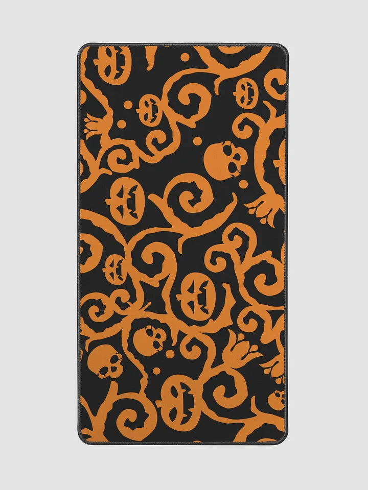 Scary Pumpkins Skull Gaming Mouse Pad product image (2)