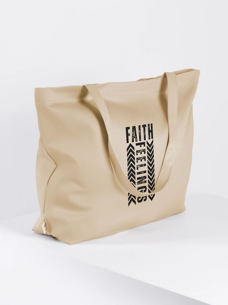 Faith Feeling Organic Tote Bag product image (3)