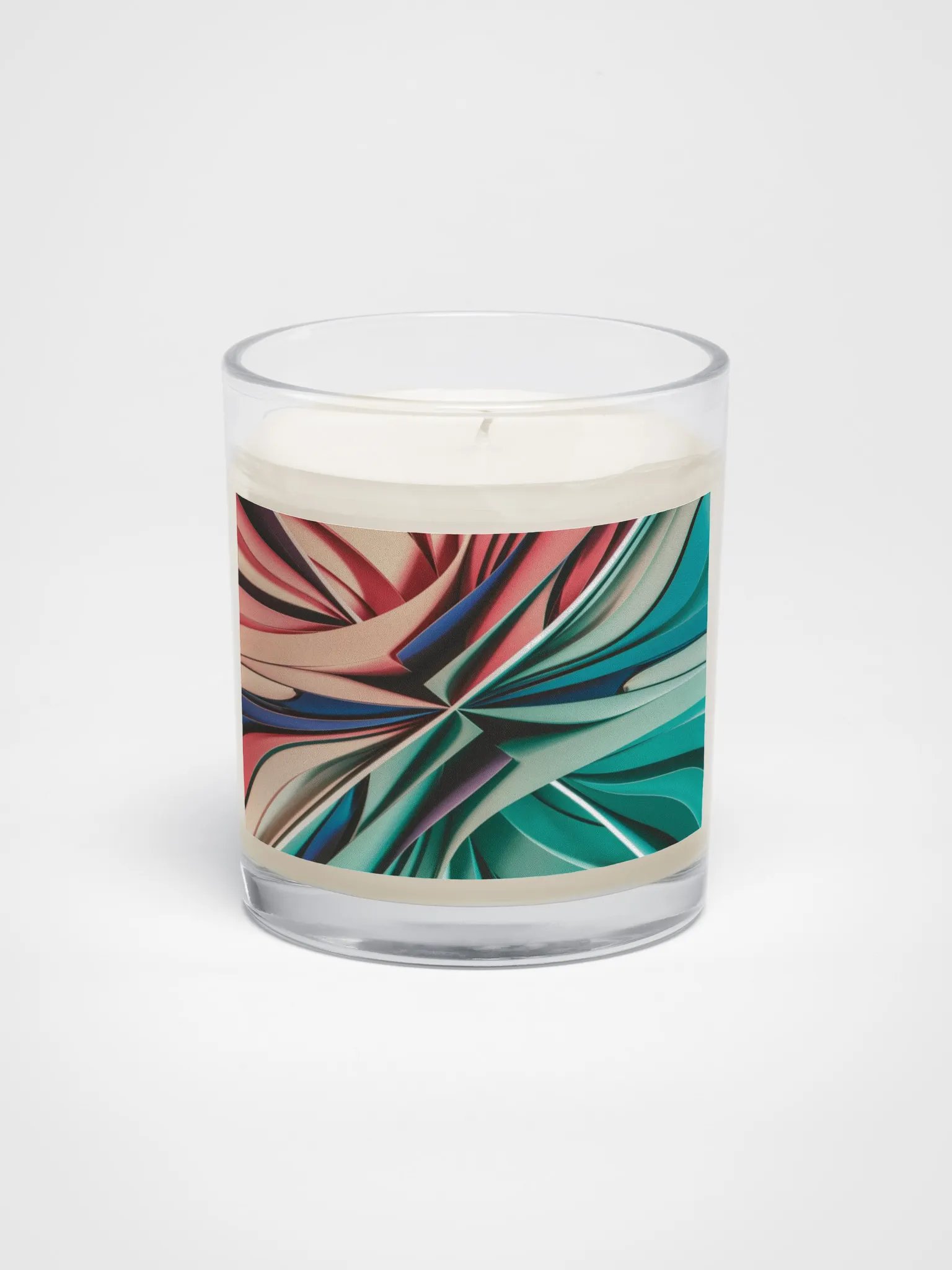 Graphic Grove Soy Wax Candle - Abstract Colorful Design product image (1)