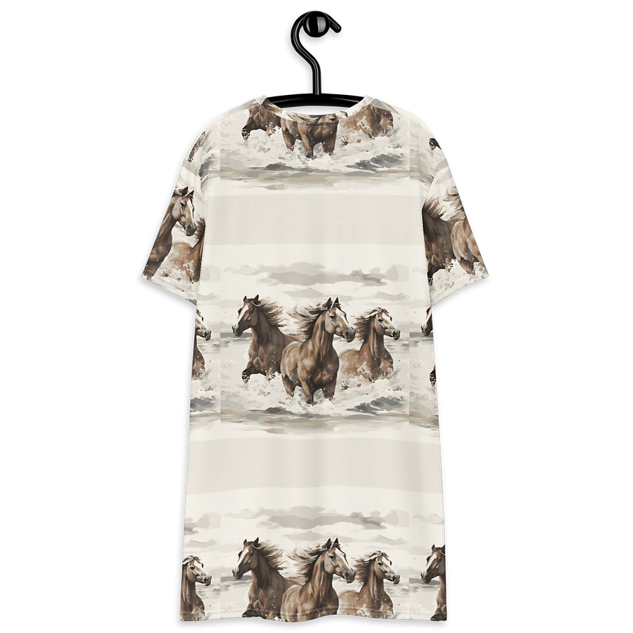 Galloping Grace Horse T-Shirt Dress product image (14)