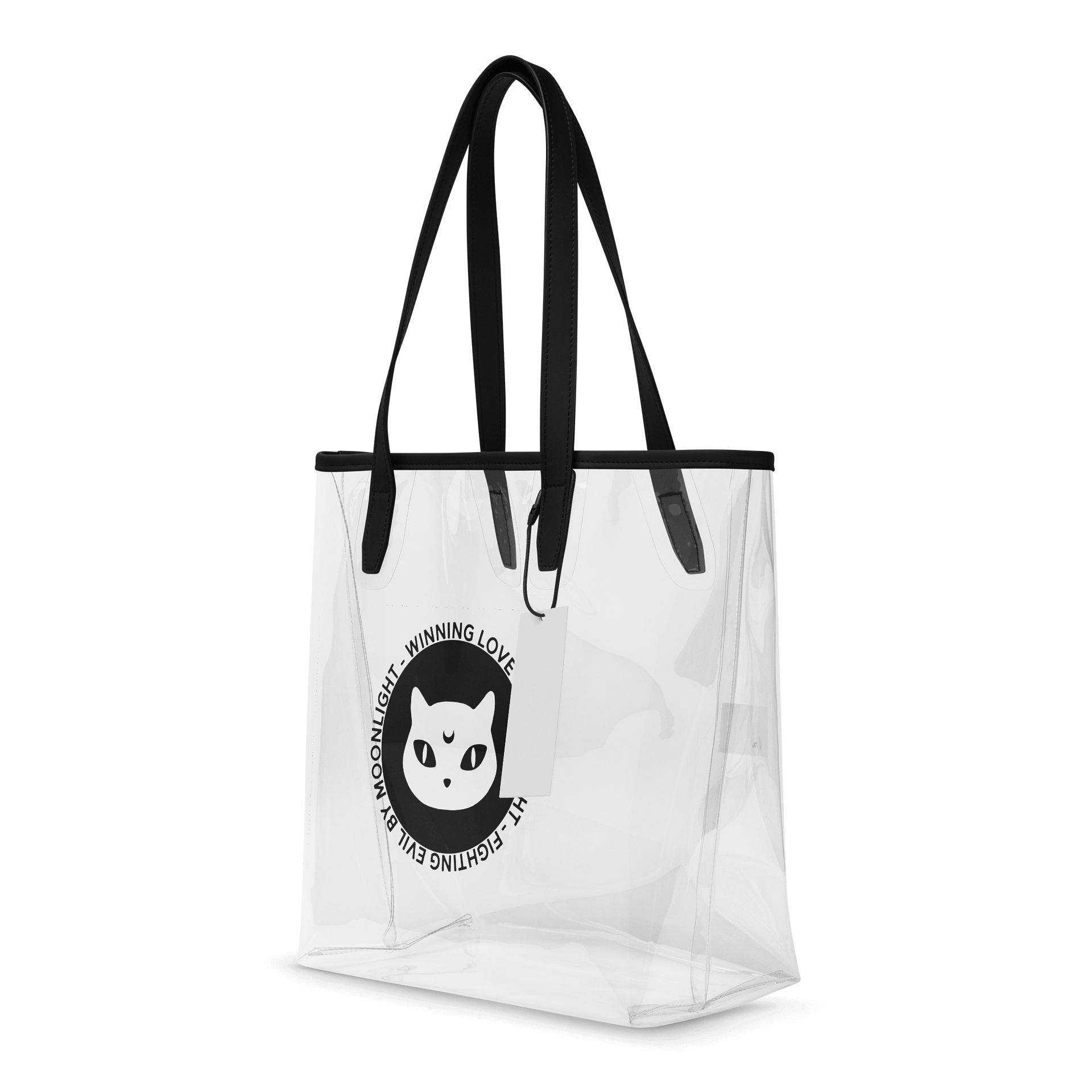 Fighting Evil By Moonlight - Clear Tote Bag product image (4)