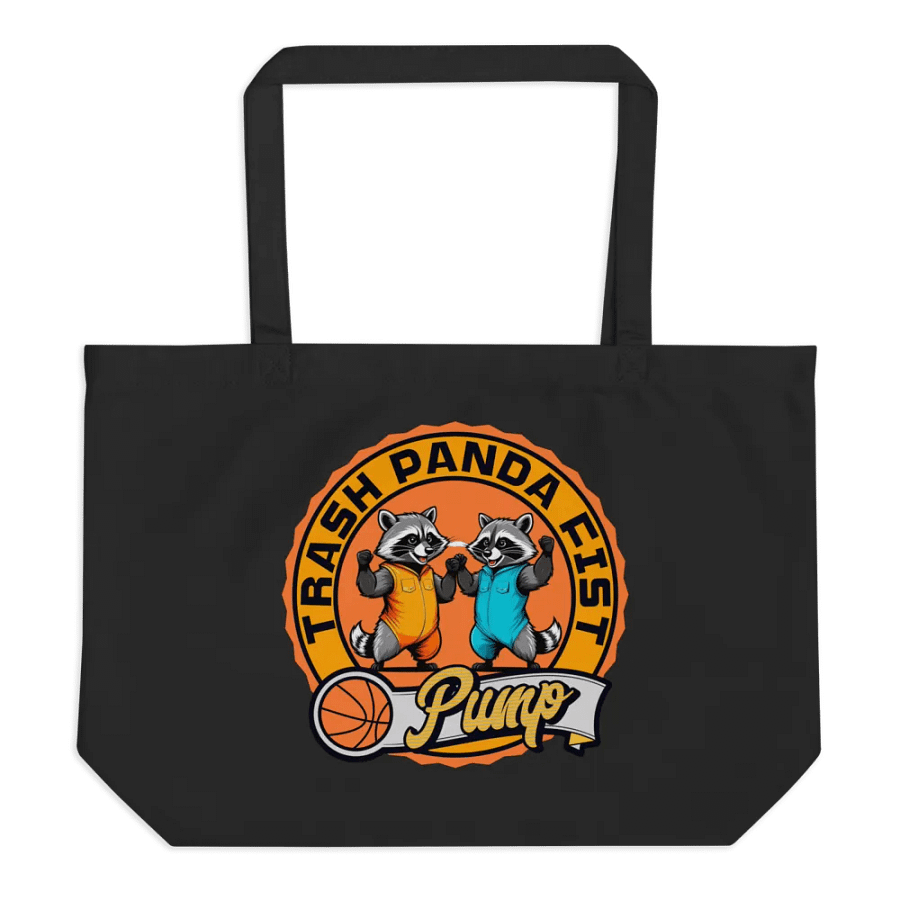 Trash Panda Fist Pump Basketball Eco Tote product image (1)