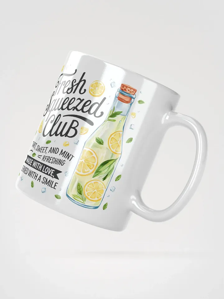 Fresh Squeezed Club White Glossy Mug product image (5)
