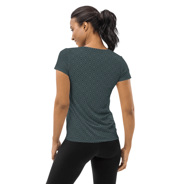 All-Over Print Women's Athletic T-Shirt product image (2)