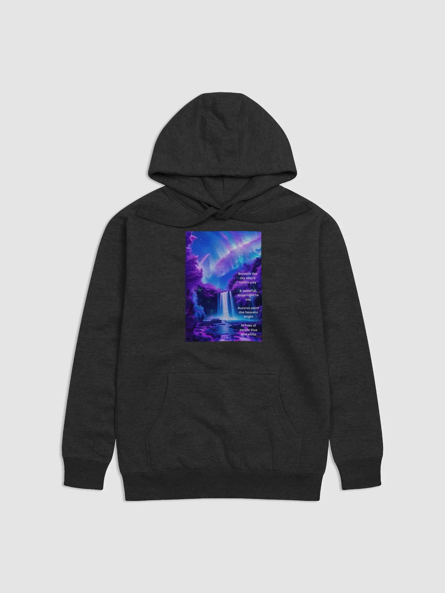 Auroral Waterfall Serenade Hoodie product image (2)