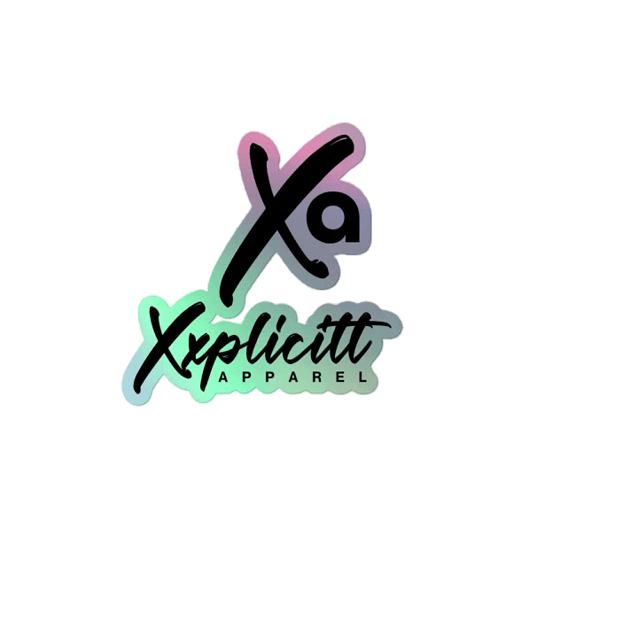 XA Holographic Sticker product image (2)