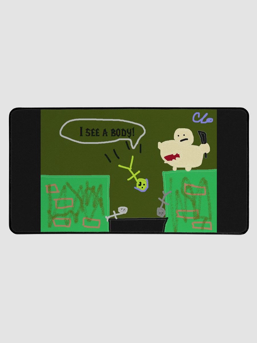 Clo Vs the Hardcore Elevator desk mat! product image (1)