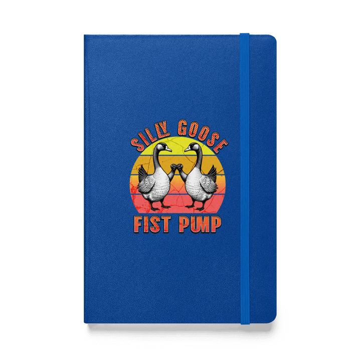 Silly Goose Fist Pump Hardcover Journal product image (1)