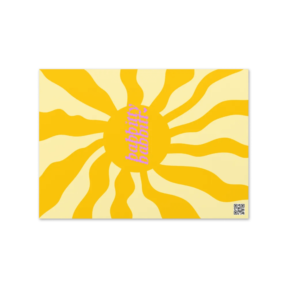 Happy Easter retro portrait greetings card product image (6)