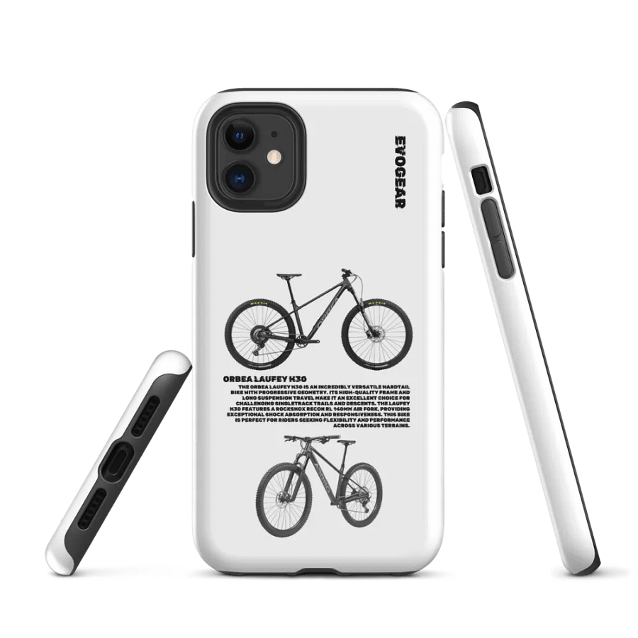 White Orbea Laufey H30 iPhone Case product image (1)