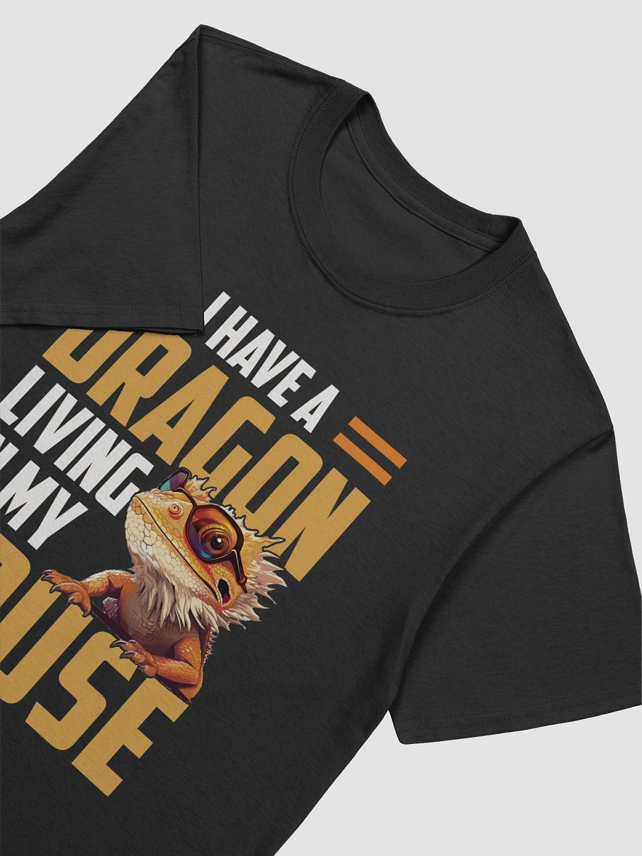 Funny Bearded Dragon T-Shirt – I Have a Dragon Living in My House Pet Lover Gift product image (34)