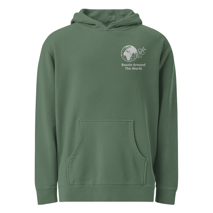 Buzzin Around the World Globetrotter Vintage Hoodie product image (2)