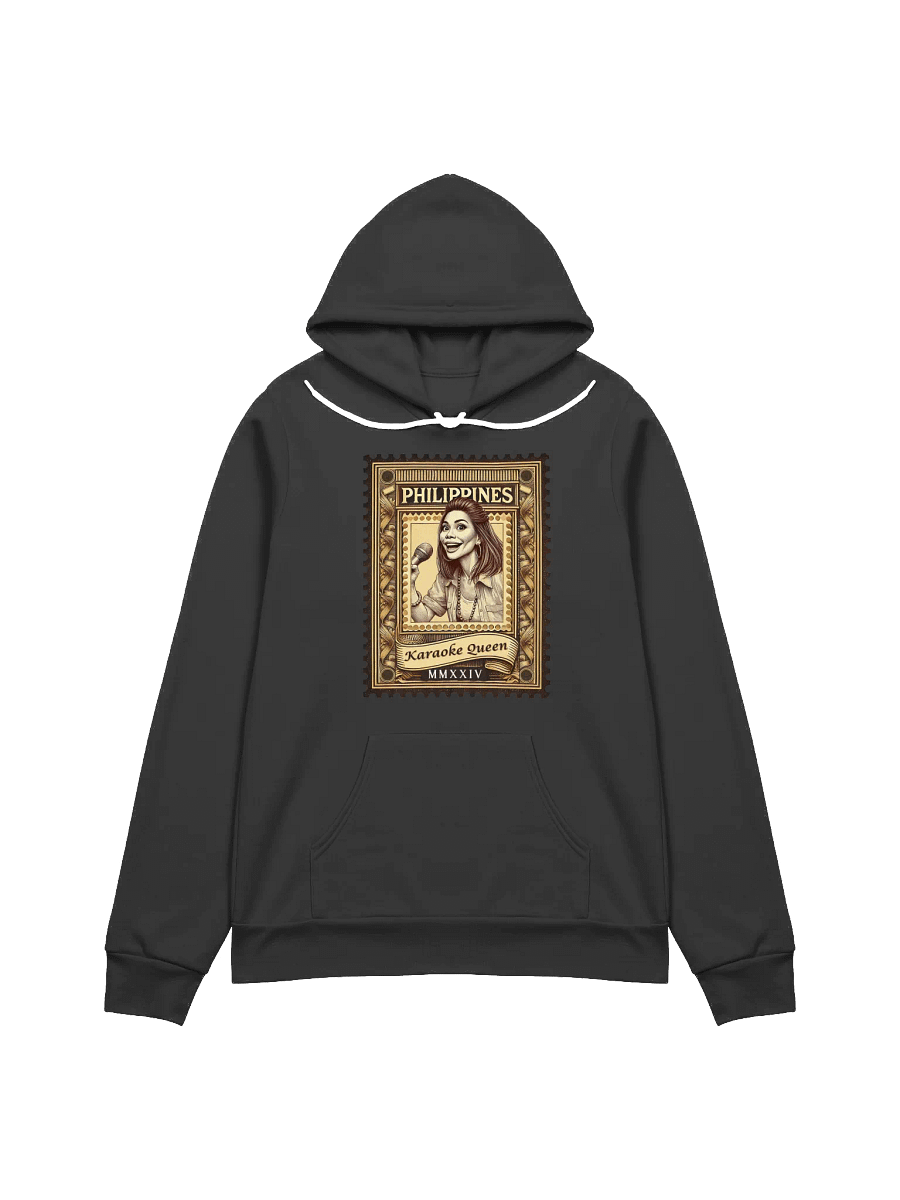 Karaoke Queen Stamp Hoodie product image (2)