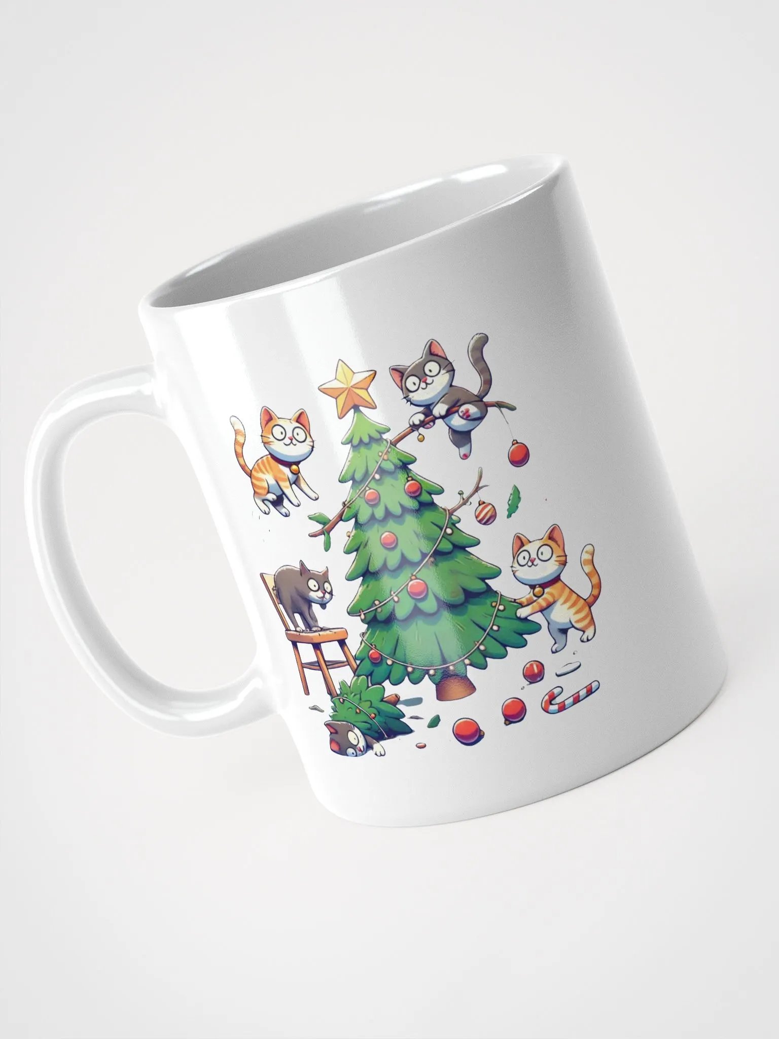 Cats & Christmas Chaos Coffee Mug product image (4)
