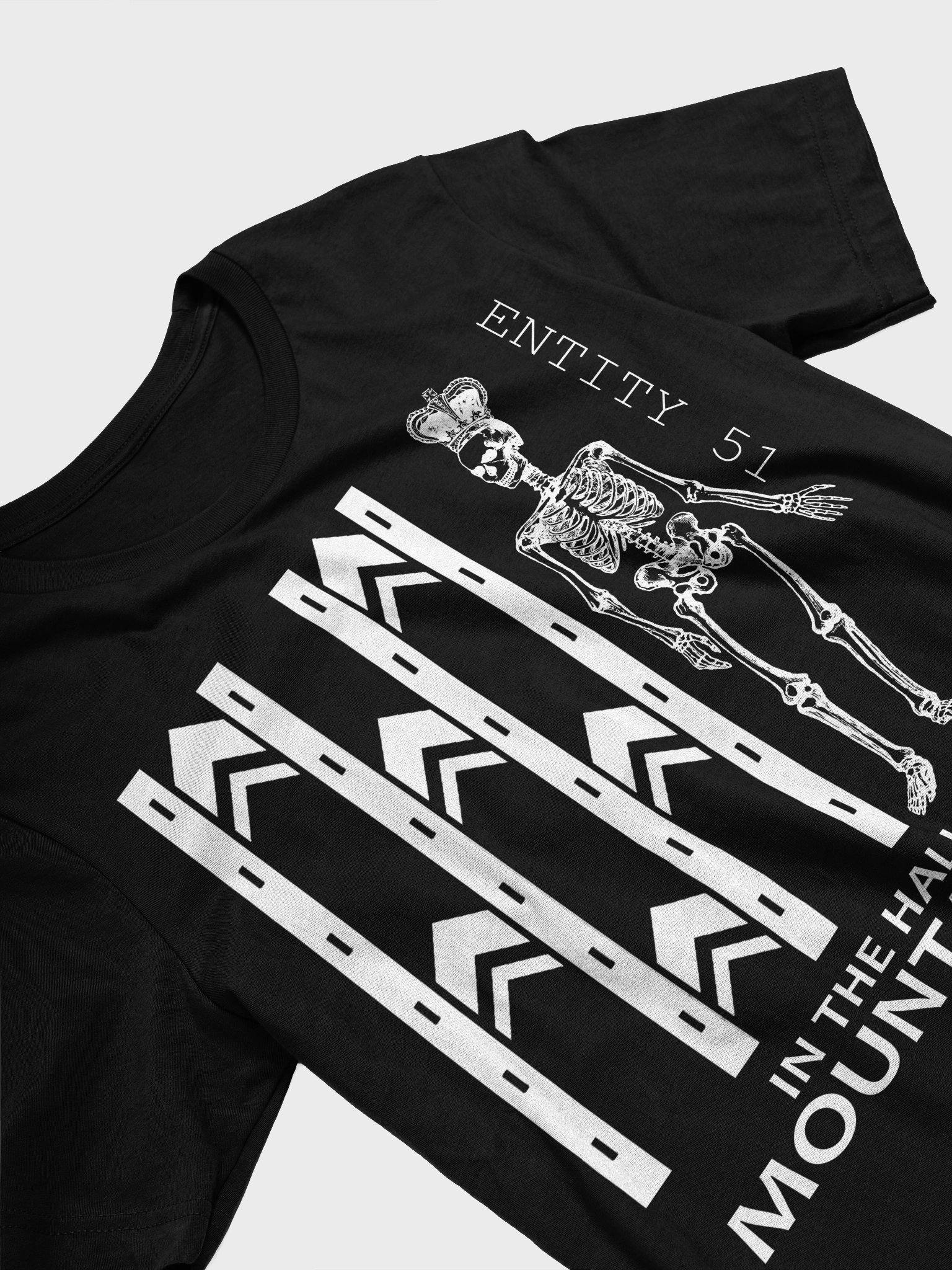 Entity 51 (Black) | Unisex T-shirt product image (3)