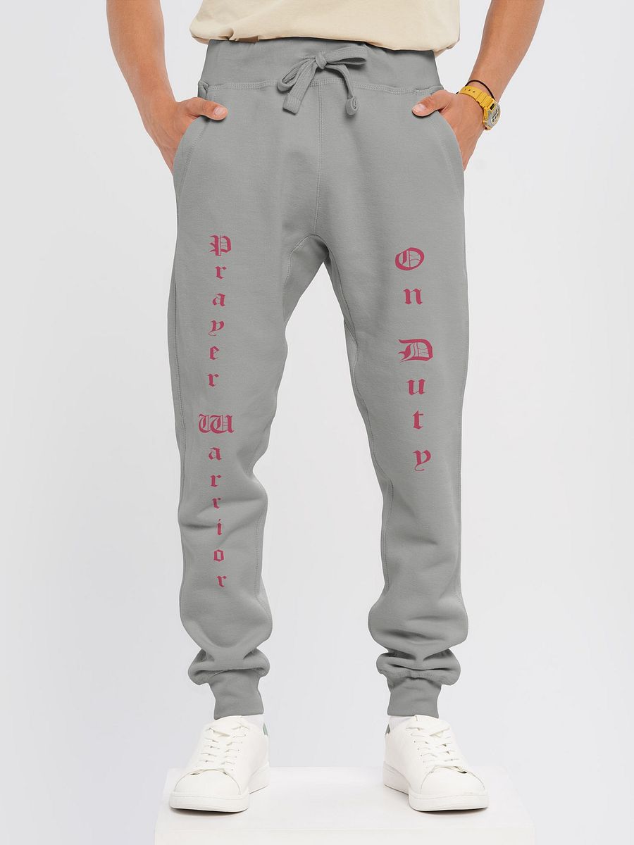 Prayer warrior on duty joggers Unisex product image (7)