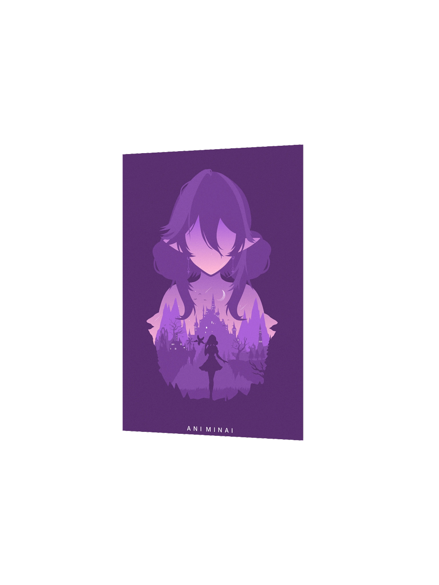 Enchanted Silhouette Landscape Poster product image (12)