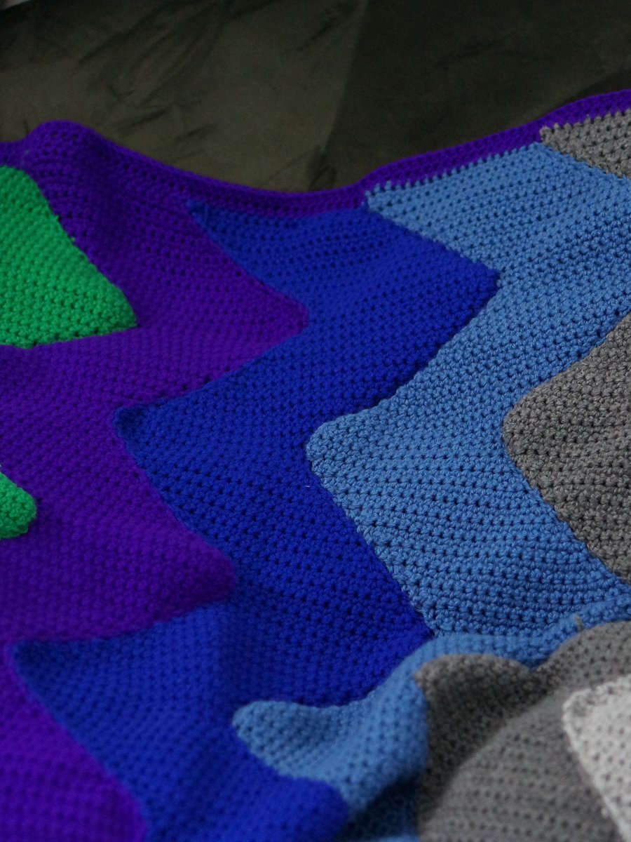 Waves blanket pdf pattern product image (1)