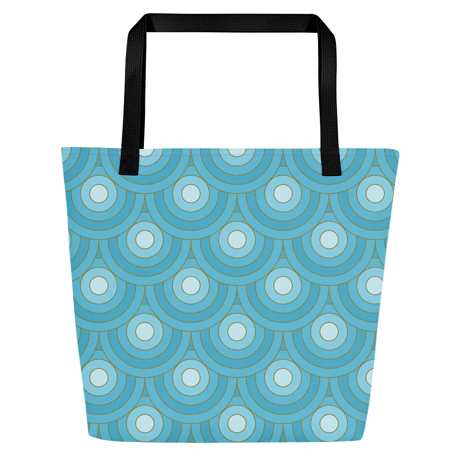 Beautiful Retro Bullseye Pattern All Over Print Tote product image (2)