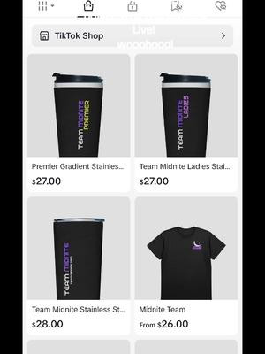 we're selling merch on tiktok and at our website woohoo