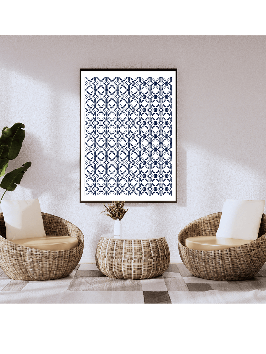 Emancipation Geometric Poster (Framed) product image (7)