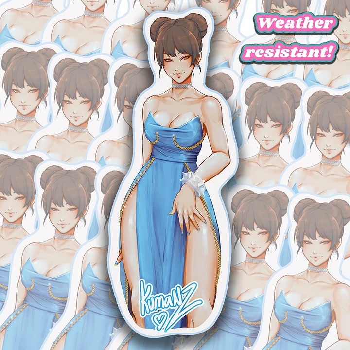 Miss Li Evening XL Sticker product image (1)