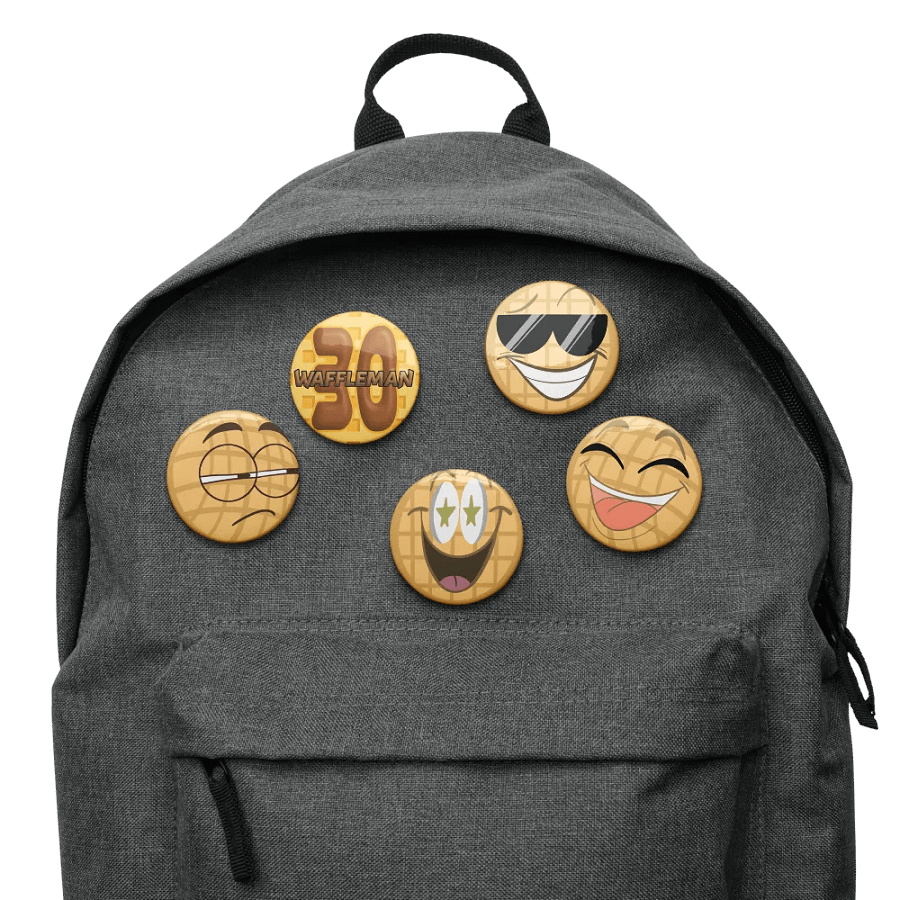 Waffleman Emote Buttons (Series 1) product image (7)