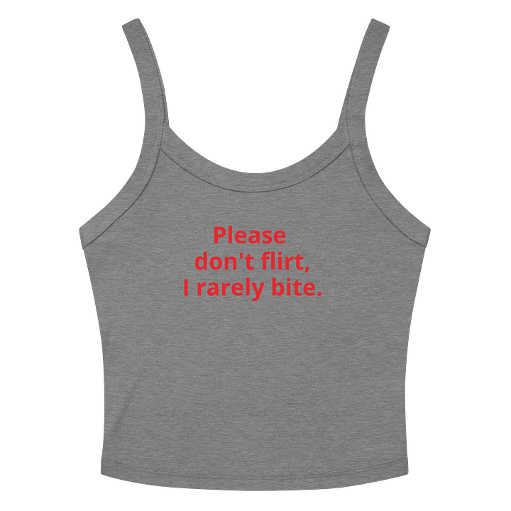 Sassy Red Text Women's Tank Top product image (11)