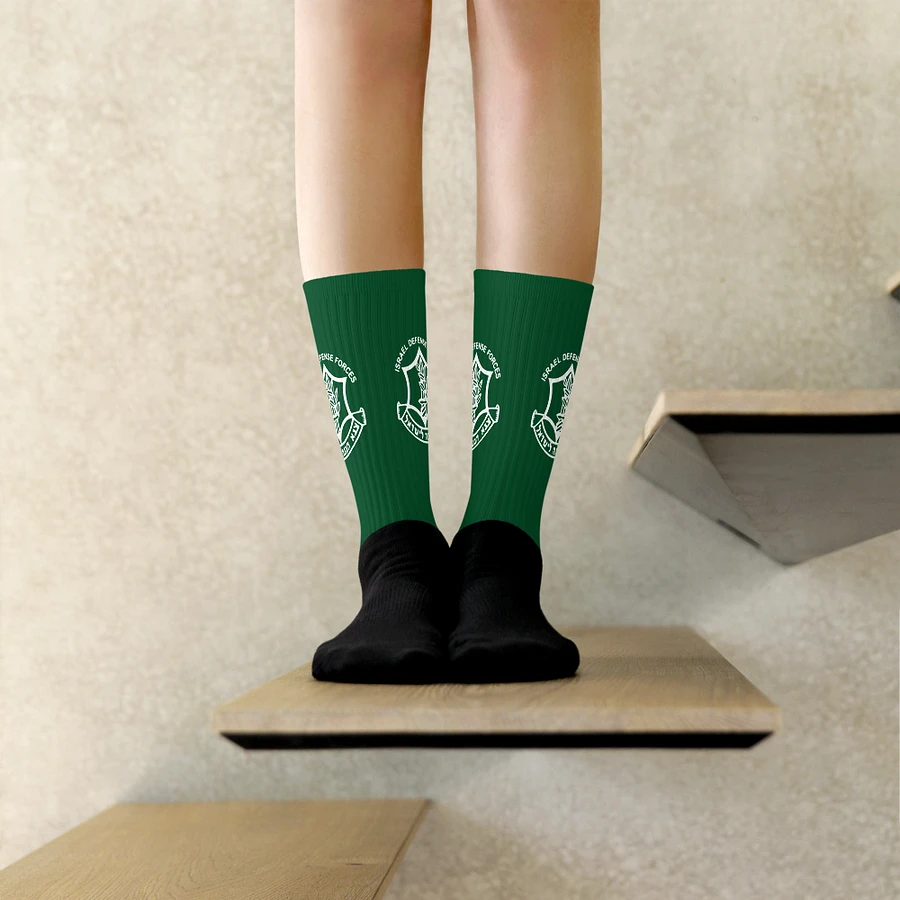 IDF Socks - White on Green product image (8)